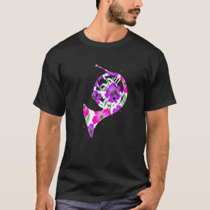 Franse Horn Musical Instrument T-shirt
