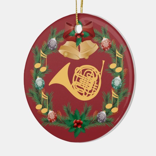 Franse Horn Ornament (Links)