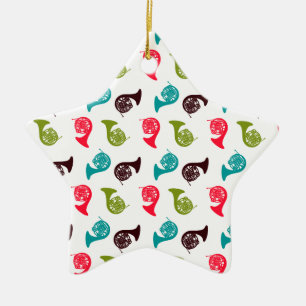 Franse Horn Ornament