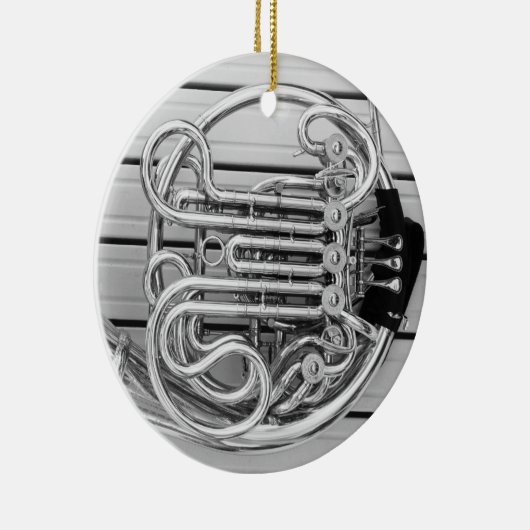 Franse Horn Ornament (Rechts)