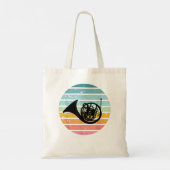 Franse Horn Player-markeringsband1 Tote Bag (Achterkant)
