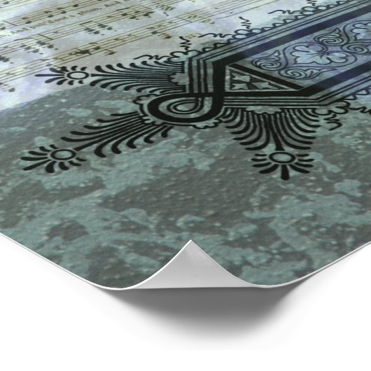 Franse Horn Steampunk Medley Poster (Hoek)