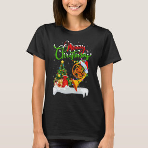 Franse Horn Xmas Decorations French Horn Christm T-shirt