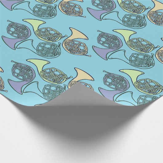 Franse Horns Band Class Cadeaupapier (Hoek)