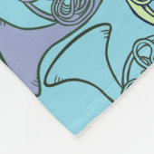 Franse Horns Band Class Fleece Deken (Hoek)