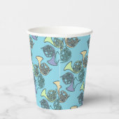 Franse Horns Band Class Papieren Bekers (Rechts)