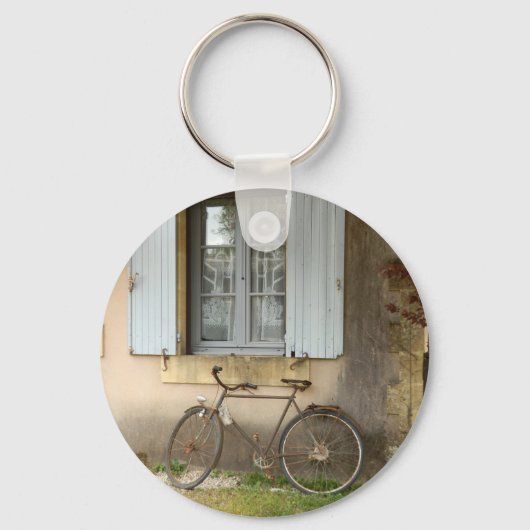Franse House Key Ring Sleutelhanger (Voorkant)
