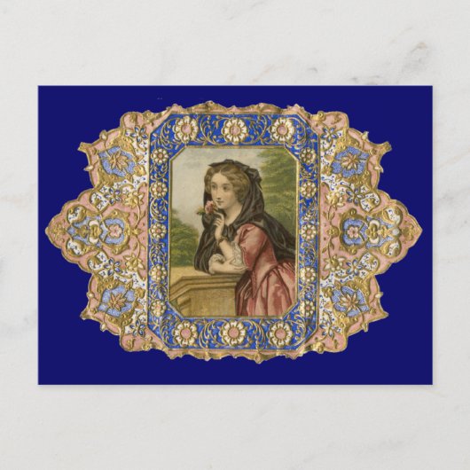 Franse illustratie Briefkaart (Voorkant)