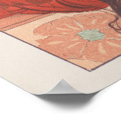 Franse illustratie van een Poster voor vrouwen (Hoek)