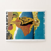  Franse illustratie van het schilderen van reiskun Legpuzzel (Horizontaal)