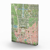 -Franse illustratiekaart Versailles Fotoblokken (Rechts)