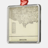 Franse immigratie metalen ornament (Links)