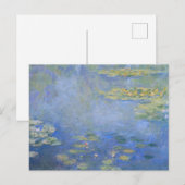 Franse impressionisme Claude Monet Waterlilies Briefkaart (Voorkant / Achterkant)
