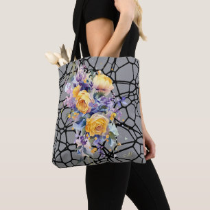 Franse Inspiratie Chic Yellow Artistic Rozen Tote Bag