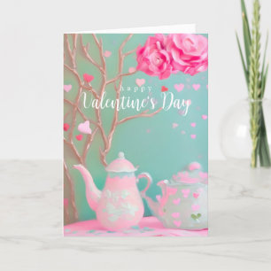 Franse Inspiron Happy Valentin-dagkaart Bedankkaart