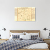 Franse instellingen canvas afdruk (Insitu (Slaapkamer))