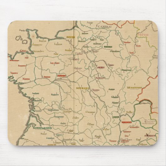 Franse instellingen muismat (Voorkant)