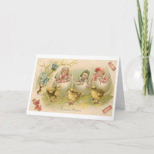  Franse Joyeuses Pâques Paaskaart Feestdagen Kaart