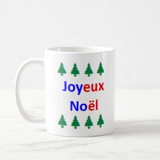 franse joyeux noel koffiemok (Links)