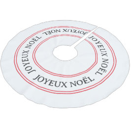 Franse Joyeux Noël rode streep Kerstmis Kerstboom Rok