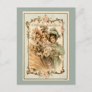  Franse juwelenfabriek en Briefkaart