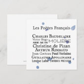 Franse Kaart voor bloemkool (Voorkant / Achterkant)