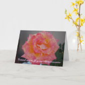 Franse Kaart voor oma (Gele Bloem)