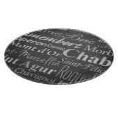 franse kaaschalkboard snijplank (Hoek)