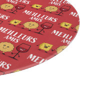 Franse kaasliefhebbers snijplank (Hoek)