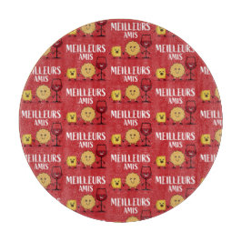 Franse kaasliefhebbers snijplank