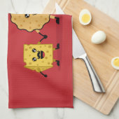 Franse kaasliefhebbers theedoek (Quarter Fold)