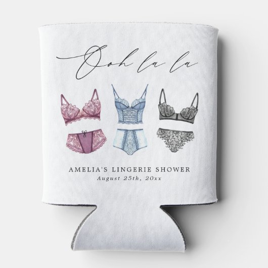 Franse Kant Ondergoed Bruidsdouche Blikjeskoeler (Achterkant)