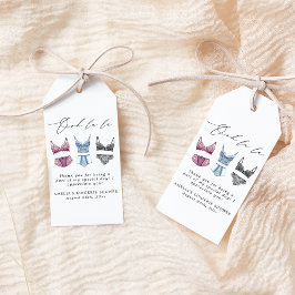 Franse Kanten Ondergoed Bruidsfeest Cadeaulabel