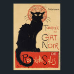 Franse kat poster<br><div class="desc">Tournée du Chat Noir (1896) van Théophile Alexandre Steinlen.</div>