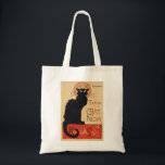 Franse kat tote bag<br><div class="desc">Tournée du Chat Noir (1896) van Théophile Alexandre Steinlen.</div>