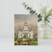Franse kathedraal kwart, New Orleans Briefkaart (Staand voorkant)