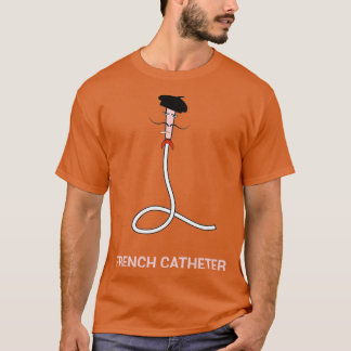 Franse katheter t-shirt