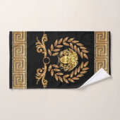 Franse keizerrijk Golden Medusa Laurel krans Bad Handdoek (Handdoek)