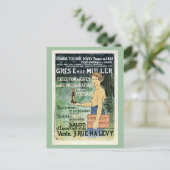 Franse keramiekfabrikant Parijs Briefkaart (Staand voorkant)