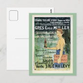 Franse keramiekfabrikant Parijs Briefkaart (Voorkant / Achterkant)