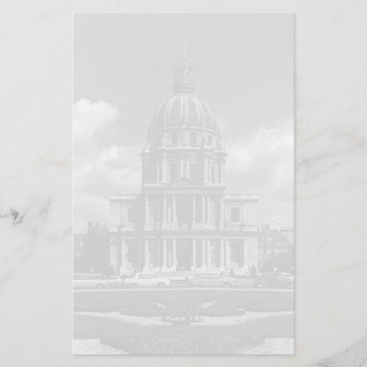 -Franse kerk Saint Louis Invalides Briefpapier (Voorkant)