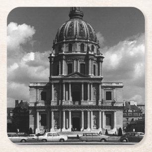 -Franse kerk Saint Louis Invalides Kartonnen Onderzetters