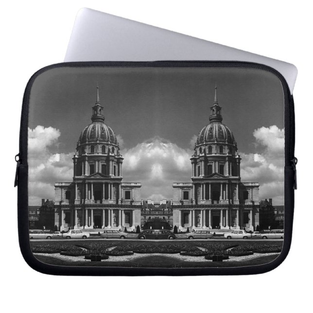-Franse kerk Saint Louis Invalides Laptop Sleeve (Voorkant)