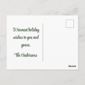 Franse kerst Kaart Joyeux Noel (Achterkant)