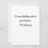 Franse kerst Kaart Joyeux Noel (Achterkant)