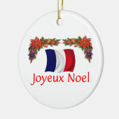 Franse kerst keramisch ornament (Links)
