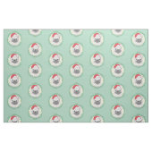 Franse kerstbeker stof (Fat Quarter)
