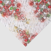  Franse kerstboom (Waterverf) Tissuepapier (Detail)