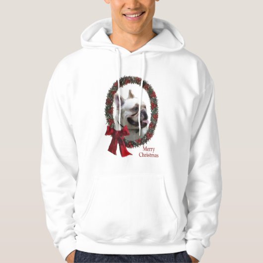 Franse kerstcadeautjes met Bulldog Hoodie (Voorkant)