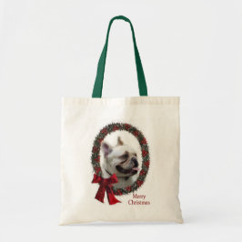 Franse kerstcadeautjes met Bulldog Tote Bag